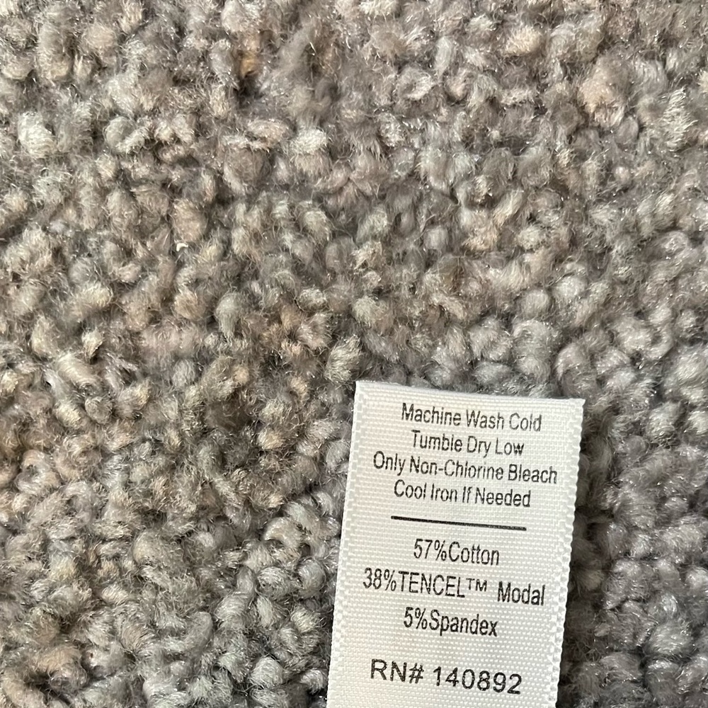 Marine Layer Blue Quarter Zip Pullover With Strip… - image 6